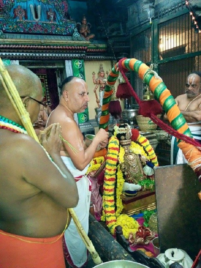 HH Srimath Azhagiyasingar Mangalasasanam At Thiruvallur Sri Veeraraghava Perumal Temple11