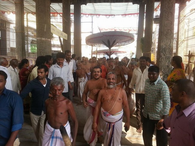 HH Srimath Azhagiyasingar Mangalasasanam At Thiruvallur Sri Veeraraghava Perumal Temple37