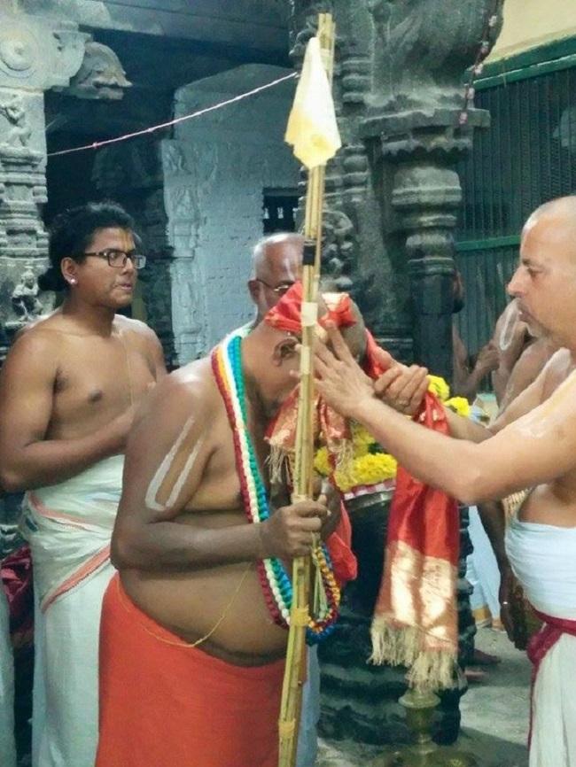 HH Srimath Azhagiyasingar Mangalasasanam At Thiruvallur Sri Veeraraghava Perumal Temple39