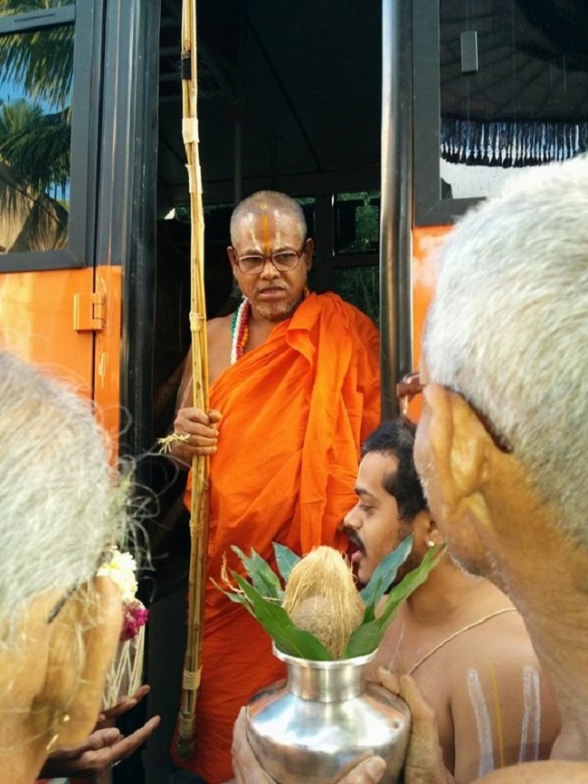 HH Srimath Azhagiyasingar Vijayam To Nanganallur Sri Lakshmi Narasimhar Temple9