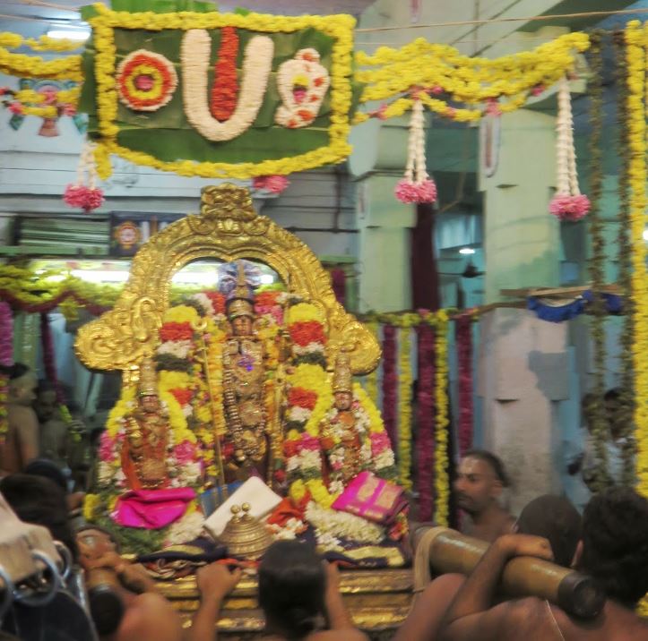 KAnchi Sri Devaperumal Anushtana Kula Utsavam pUrappadu to Thoopul and Asthanam 2015-02