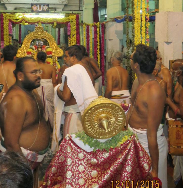 KAnchi Sri Devaperumal Anushtana Kula Utsavam pUrappadu to Thoopul and Asthanam 2015-03