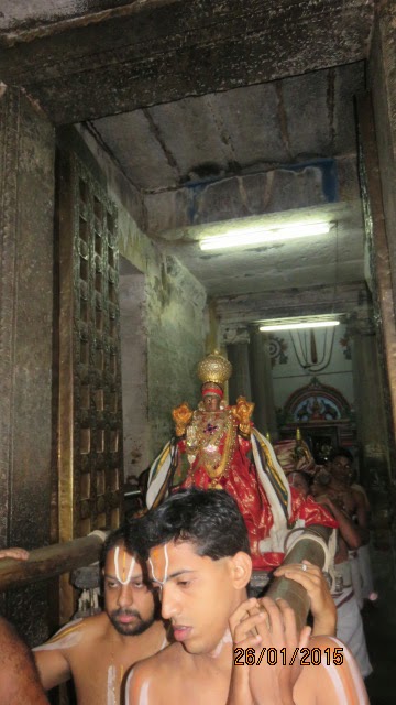 Kanchi Devaperumal Rathasapthami  Purappadu Surya Prabhai 2015-06