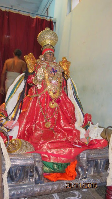 Kanchi Devaperumal Rathasapthami  Purappadu Surya Prabhai 2015-08