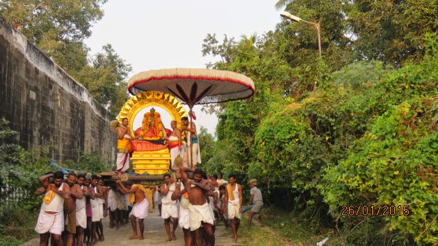 Kanchi Devaperumal Rathasapthami  Purappadu Surya Prabhai 2015-27