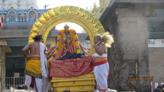 Kanchi Devaperumal Rathasapthami  Purappadu Surya Prabhai 2015-43