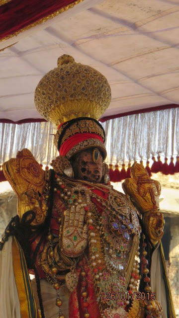 Kanchi Devaperumal Rathasapthami  Purappadu Surya Prabhai 2015-54