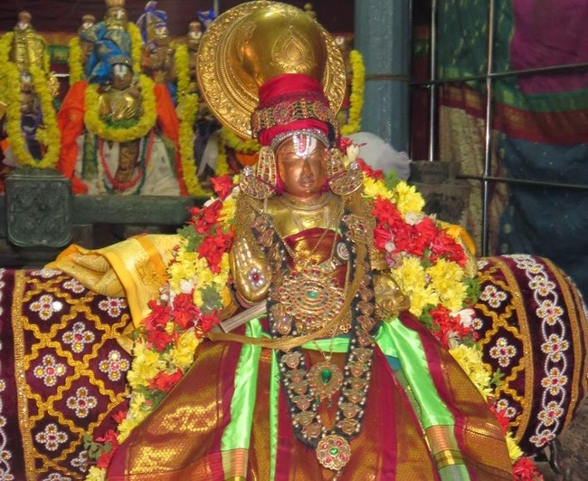 Kanchi Devaperumal Sannadhi margazhi Sravana Swami Desikan Purappadu  2014-36
