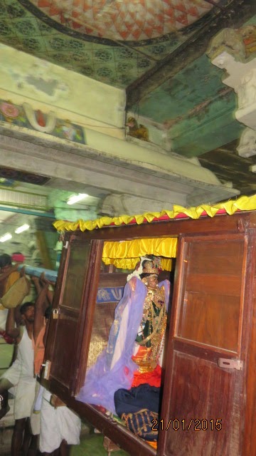 Kanchi Devarajaswami Temple Vanabhojana Utsavam purappadu 2015-08