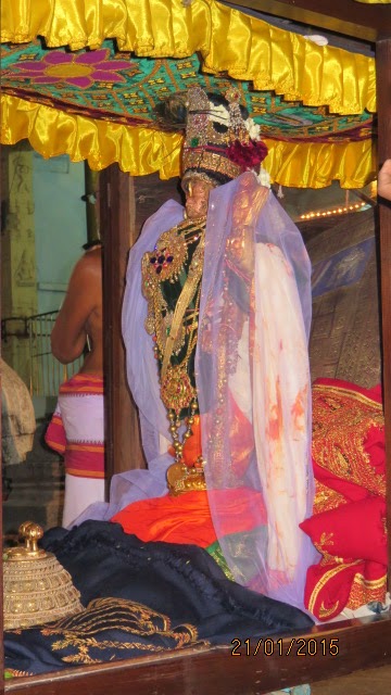 Kanchi Devarajaswami Temple Vanabhojana Utsavam purappadu 2015-12