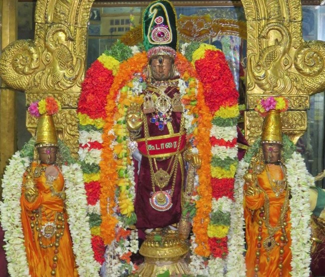 Kanchi Sri Devarajaswami Temple Irappathu Iyarpa Satrumuraia 2015-05