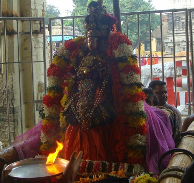 Kanchi Sri Devarajaswami Temple Sri ANdal Neerattu Utsavam day 4  2014-20