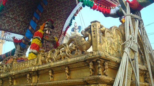 Kanchi Sri Devarajaswami Temple Sri Andal Neerattu Utsavam Concludes 2015-21