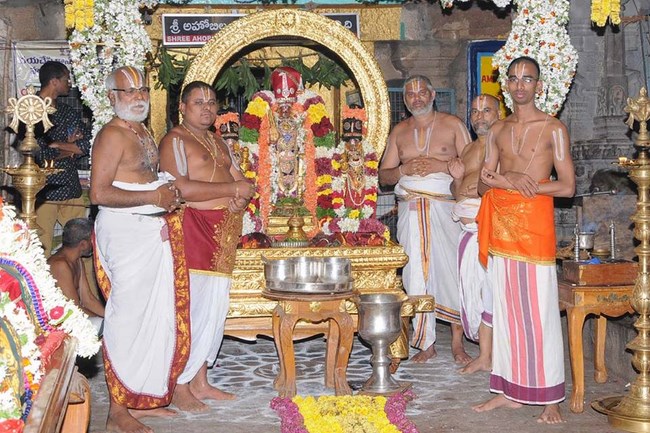 Lower Ahobilam Sri Prahaladavardan Temple Nammazhwar Thiruvadi Thozhal13