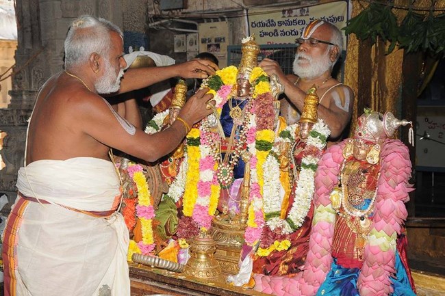 Margazhi Swathi Sudarsana Homam At Lower Ahobilam Sri Prahaladavardan Temple3