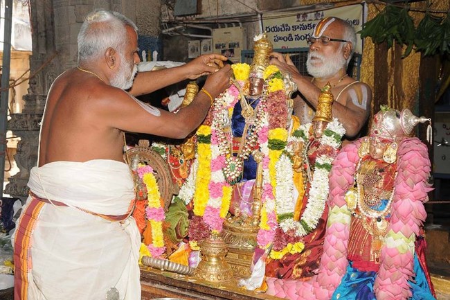 Margazhi Swathi Sudarsana Homam At Lower Ahobilam Sri Prahaladavardan Temple30