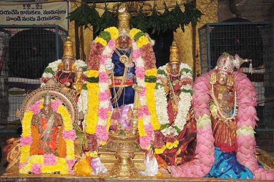 Margazhi Swathi Sudarsana Homam At Lower Ahobilam Sri Prahaladavardan Temple4
