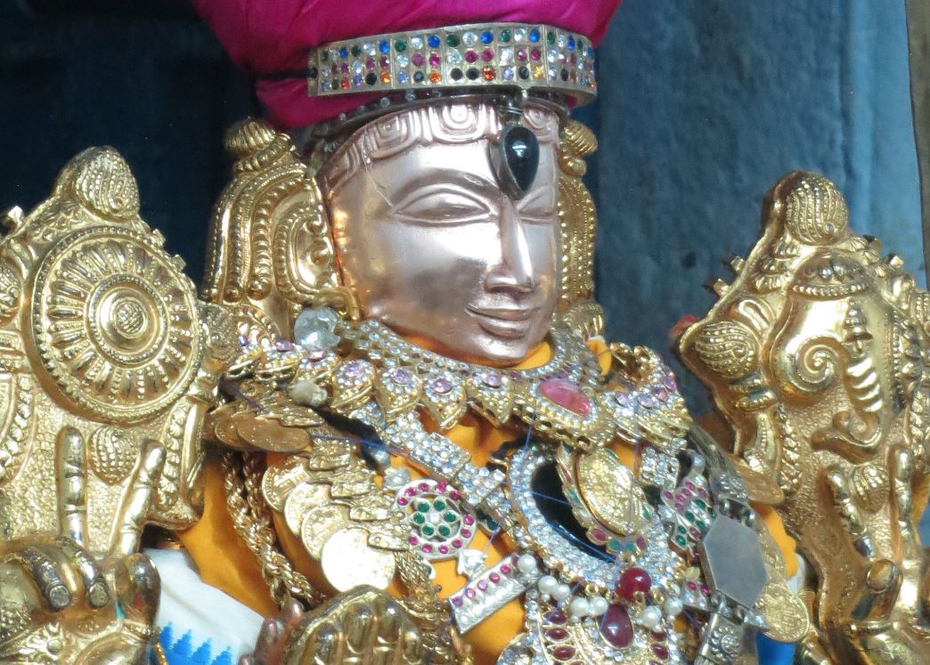 Nammazhwar THiruvadi Thozhal at Thiruvellukai Divyadesam-1