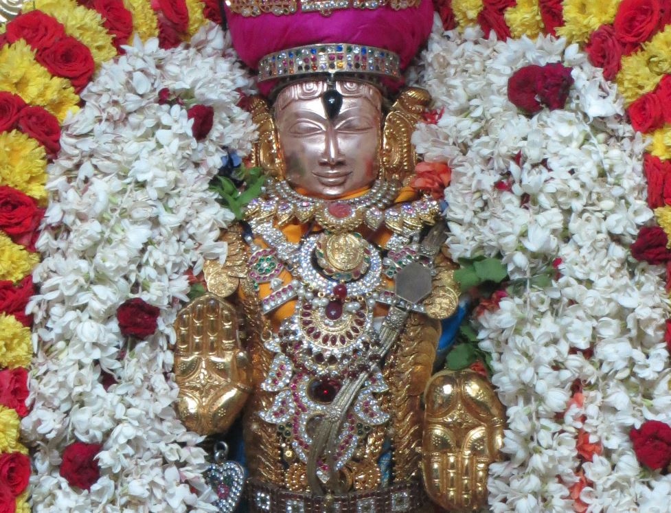 Nammazhwar THiruvadi Thozhal at Thiruvellukai Divyadesam