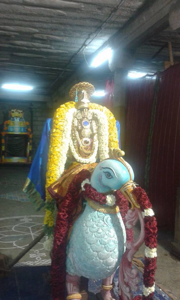 Palayamkottai Sri Vedhanarayanan Azhagiyamannar Sri Rajagopalaswami  Temple Rathasapthami Purappadu 2015-06