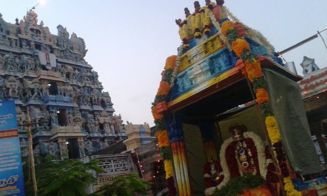 Palayamkottai Sri Vedhanarayanan Azhagiyamannar Sri Rajagopalaswami  Temple Rathasapthami Purappadu 2015-24