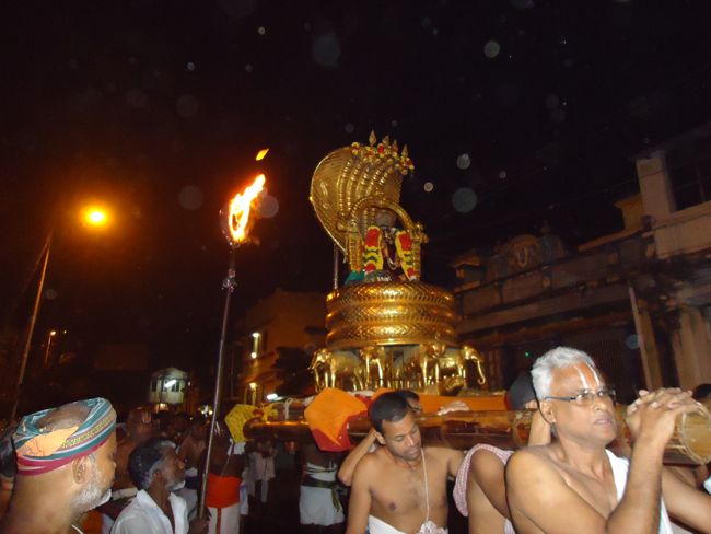Srirangam Boopathi Thirunal Sri Namperumal Sesha vahana Purappadu2015-01