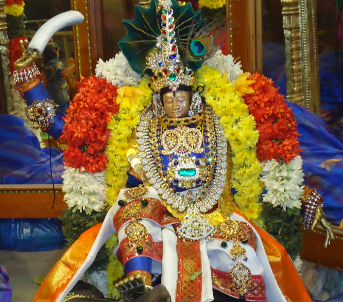 Srirangam Kannadi Arai Andal Sannadhi day 15