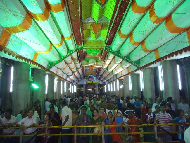 Srirangam Ranganathaswami Temple Vairamudi Kreeda Sevai Irrappathu Utsavam day 5 2014-08