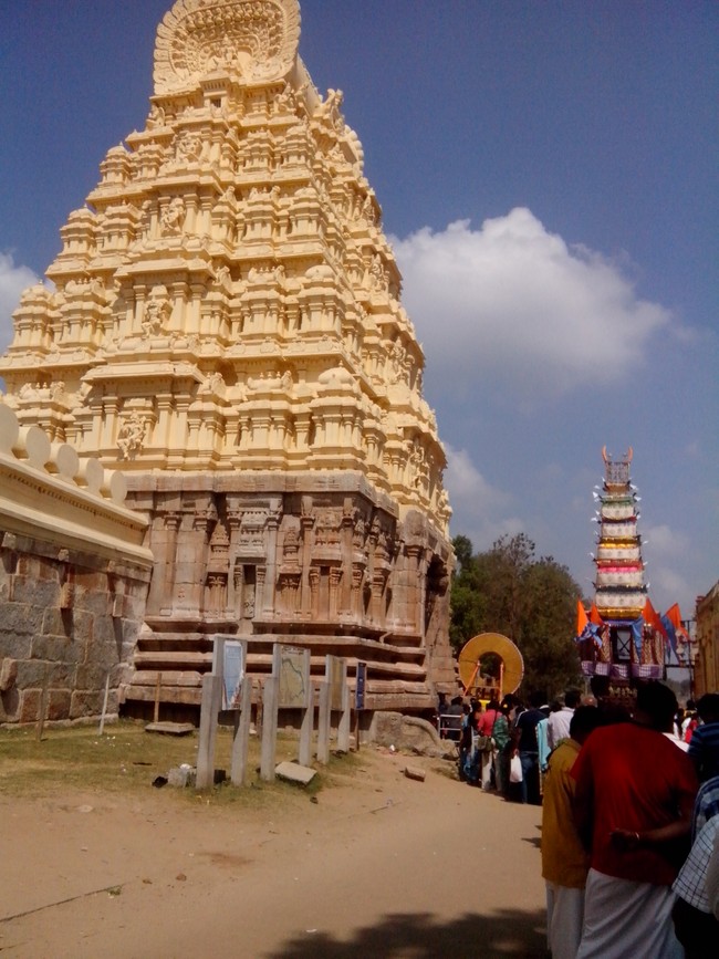 Srirangapatnam Temple rathasapthami Purappadu  2015-01