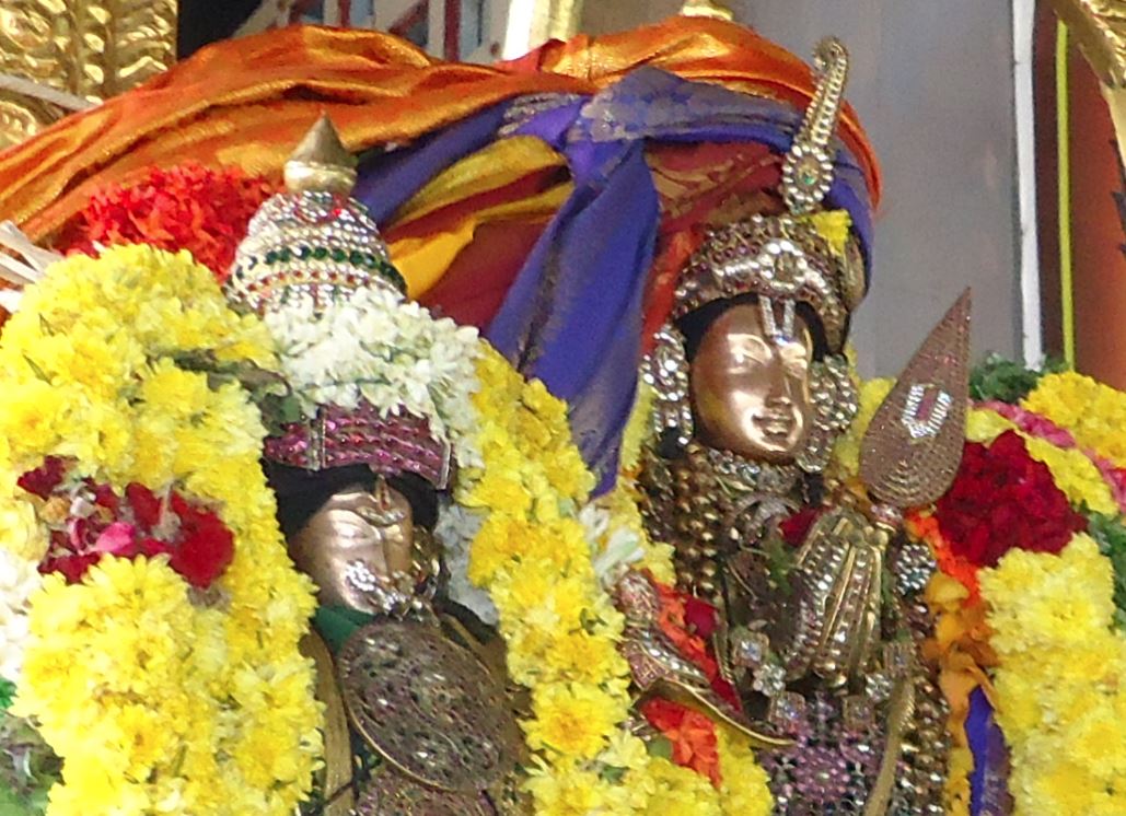 Thirumangai Azhwar Mariyathai at 11 Garuda Sevai