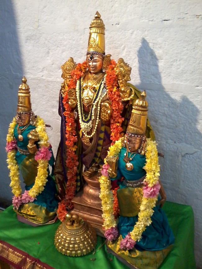 Thiruvelukkai Rathasapthami Thirumanjanam & ISKCON Visits 2015-03
