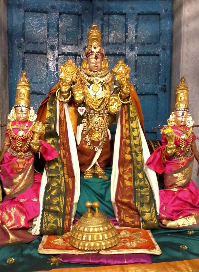 Thiruvelukkai Sri Azhagiya Singa Perumal Temple Ekadasi THirumanjanam-2015-00