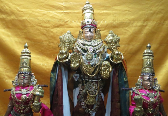 Thiruvelukkai Sri Azhagiya Singa Perumal Temple Ekadasi THirumanjanam-2015-07