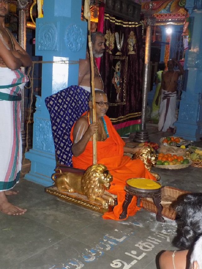 HH Srimath Azhagiyasingar Vijayam To Nanganallur Sri Lakshmi Narasimhar Temple12