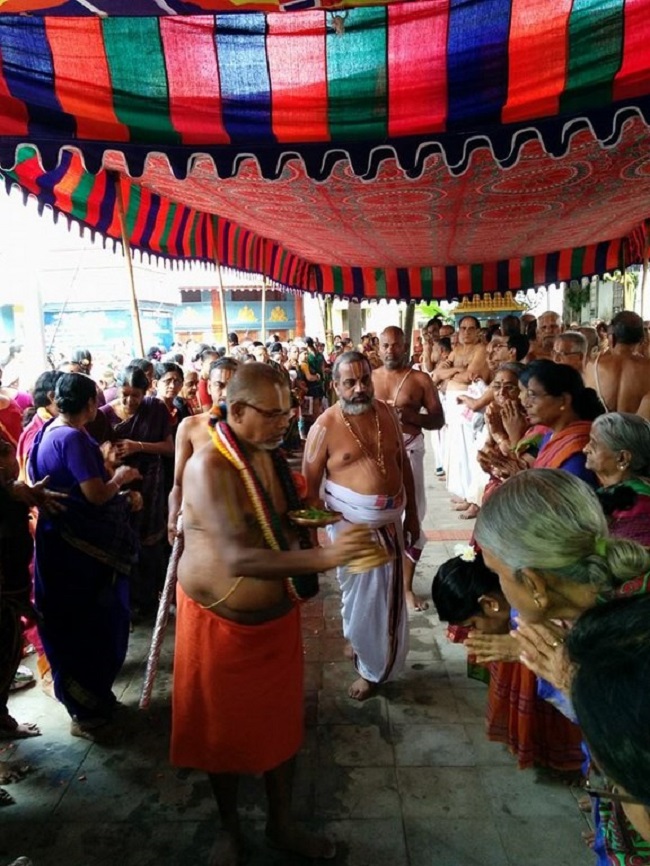 HH Srimath Azhagiyasingar Vijayam To Nanganallur Sri Lakshmi Narasimhar Temple4