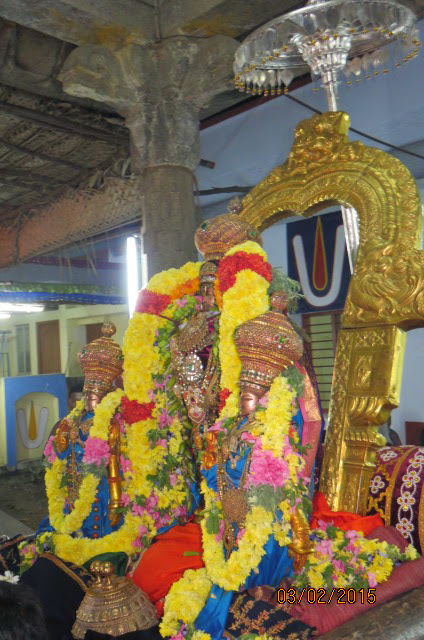Kanchi Sri Devaperumal Ananthasaras Theppotsavam Day 1 2015-19