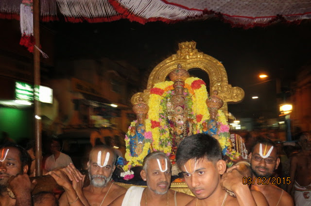 Kanchi Sri Devaperumal Ananthasaras Theppotsavam Day 1 2015-22