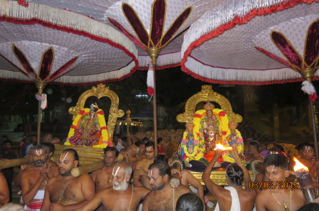 Kanchi Sri Devaperumal Ananthasaras Theppotsavam Day 1 2015-26