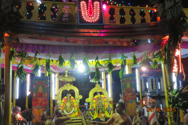 Kanchi Sri Devarajaswami Temple Ananathasaras Theppam Day 2  2015-19