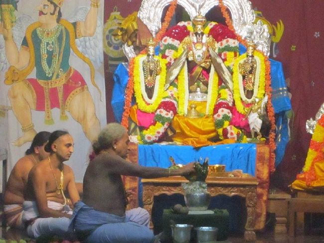 Malleswaram Sri Lakshmi Narasimha Swami Temple Brahmotsavam angurarpanam 2015-02