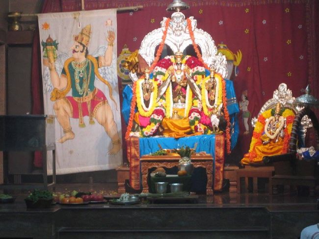 Malleswaram Sri Lakshmi Narasimha Swami Temple Brahmotsavam angurarpanam 2015-13