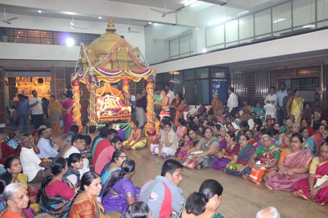 Malleswaram Sri Lakshmi Narasimha Swamy Temple Brahmotsavam Garuda Sevai -16