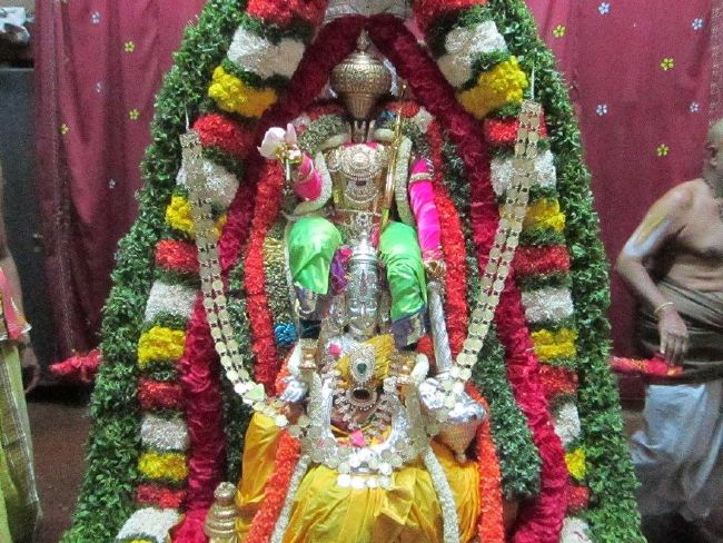 Malleswaram Sri Lakshmi Narasimha Swamy Temple Brahmotsavam Garuda Sevai -32