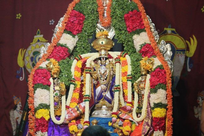 Malleswaram Sri Lakshmi Narasimha Swamy Temple Brahmotsavam Garuda Sevai -34