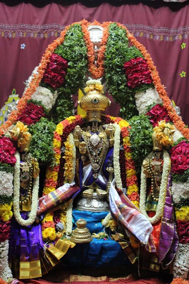 Malleswaram Sri Lakshmi Narasimha Swamy Temple Brahmotsavam Garuda Sevai -43