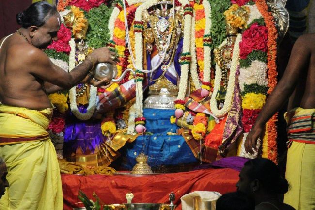 Malleswaram Sri Lakshmi Narasimha Swamy Temple Brahmotsavam Garuda Sevai -49