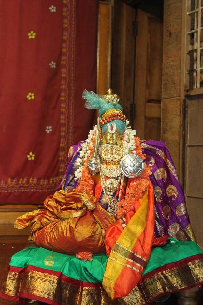 Malleswaram Sri Lakshmi Narasimhaswamy Temple brahmotsavam day 6 Kudhirai vahanam 2015 -11