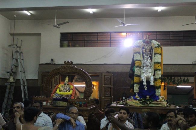 Malleswaram Sri Lakshmi Narasimhaswamy Temple brahmotsavam day 6 Kudhirai vahanam 2015 -15