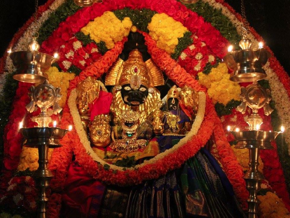 Malleswaram Sri lakshmi Narasimha perumal temple rathotsavam 2015