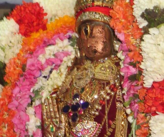 Monthly Purattadhi Tirumanjanam at the Brindavanam of Kanchi Sri Devaperumal Ammavasai Purappadu-2015-13